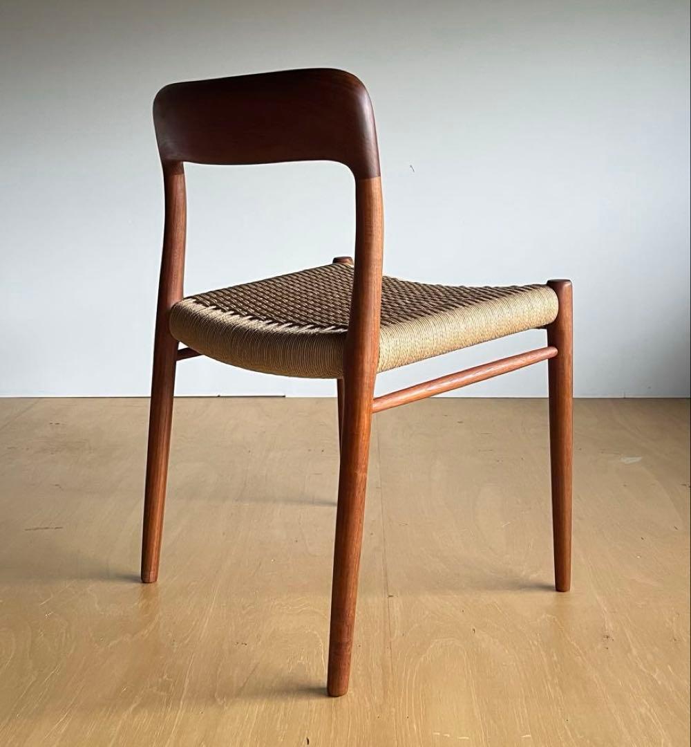 Niels Moller Model 75 チーク ペーパーコード張替え後未使用