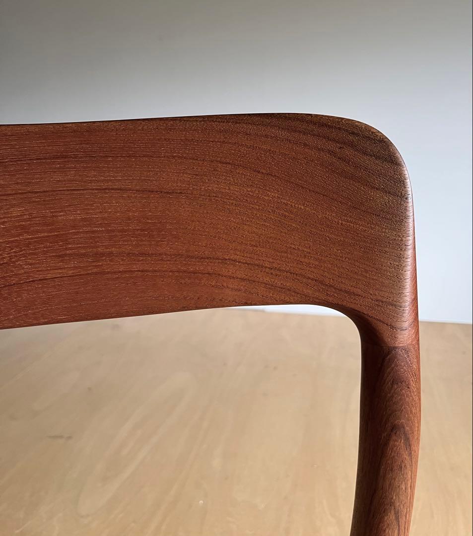 Niels Moller Model 75 チーク ペーパーコード張替え後未使用