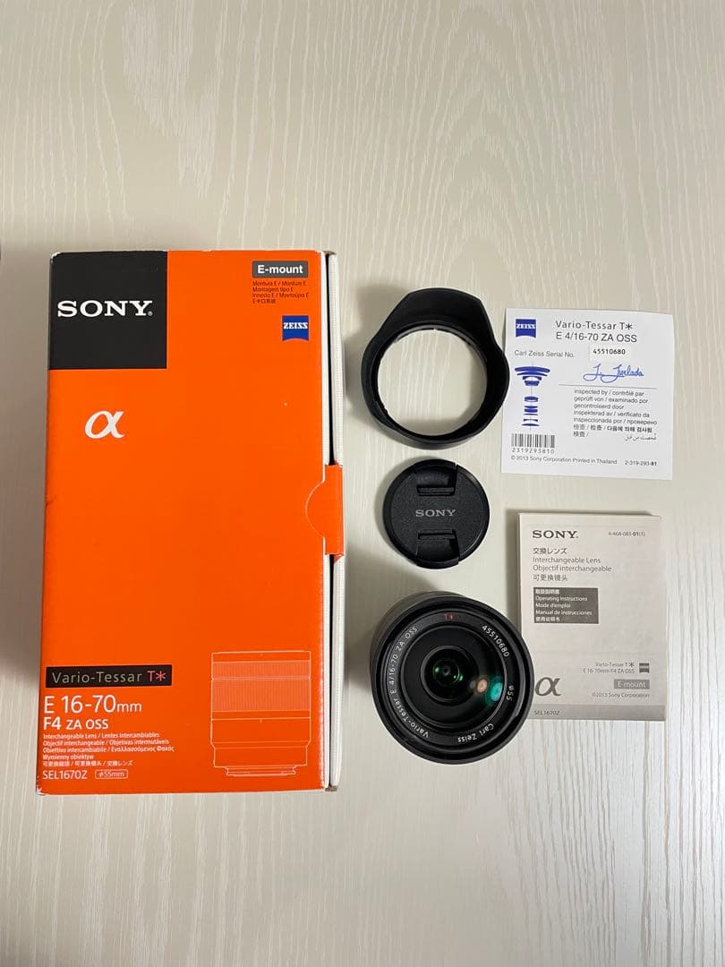 SONY E-mount SEL1670Z E16-70 F4 OSS ソニー