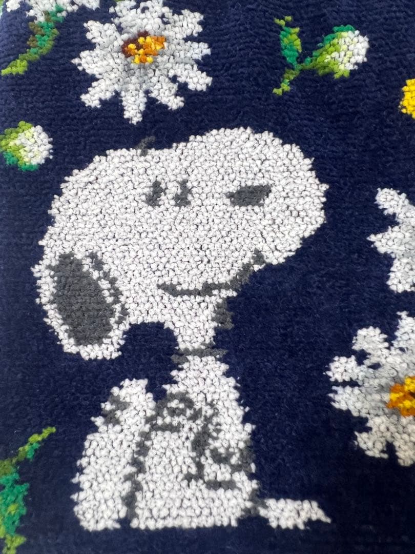 フェイラー　スヌーピー手付き巾着バッグ