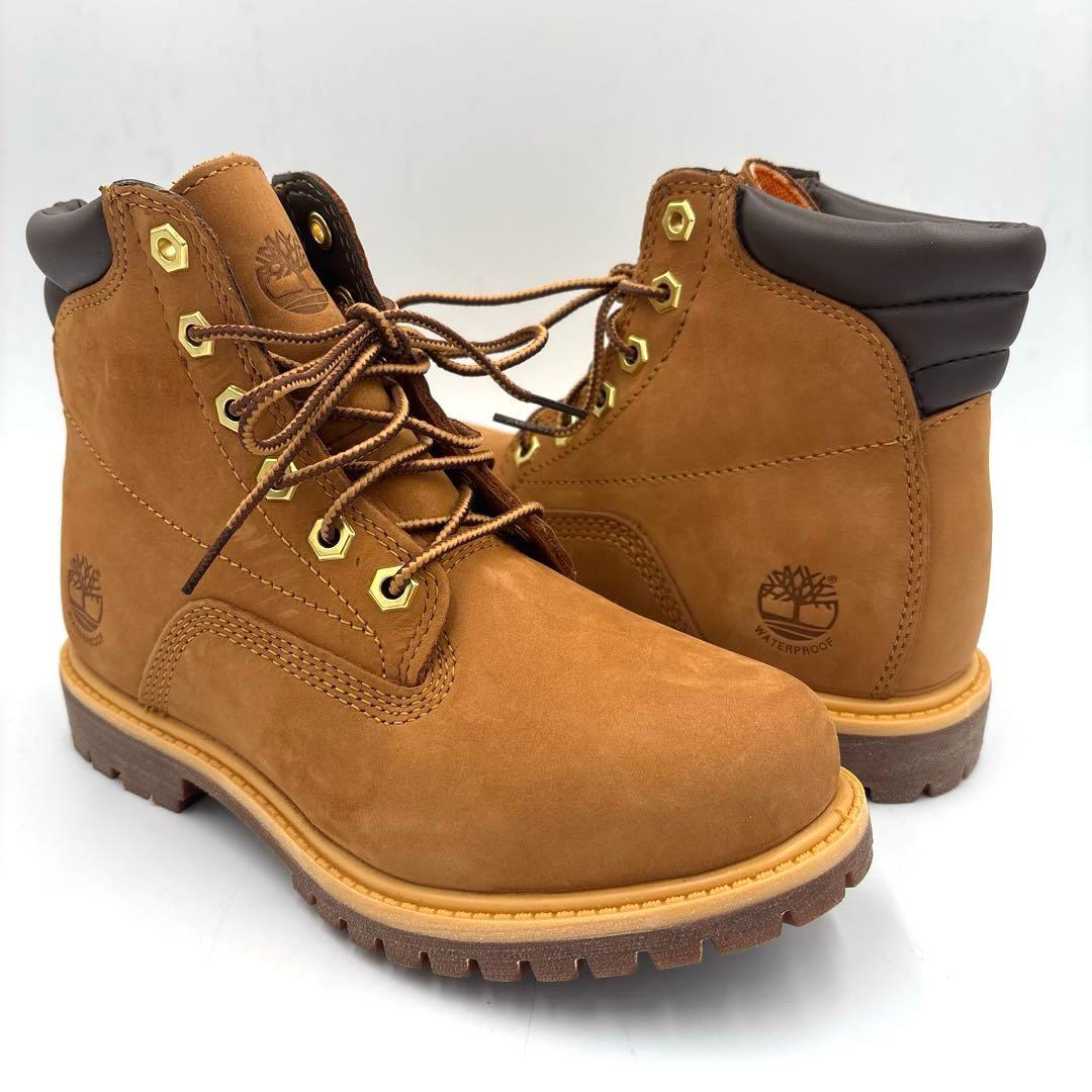 ✨未使用✨ティンバーランド ウォータービル 6インチブーツ【22.5】キャメル
