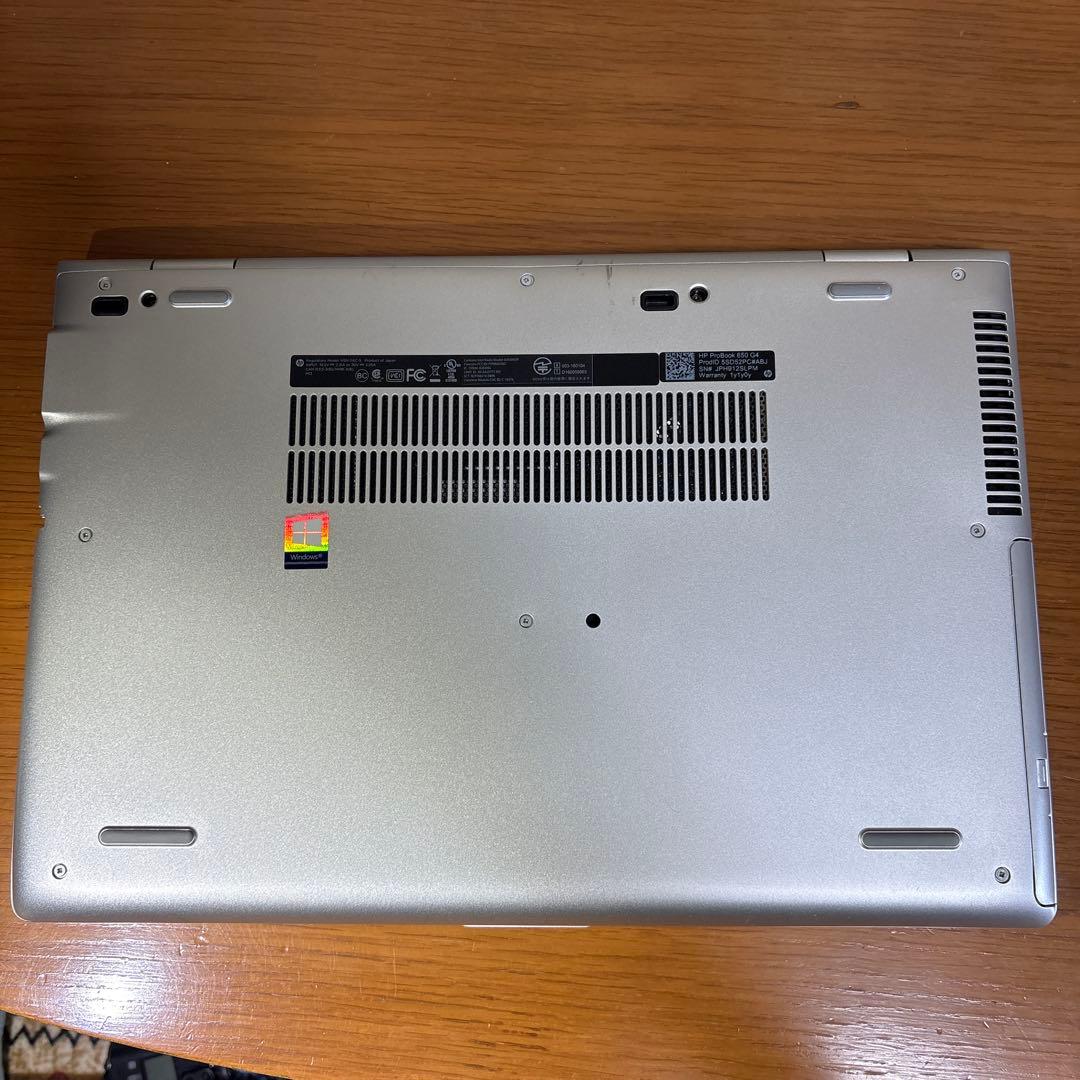 HP 650G4ノートパソコンWin11