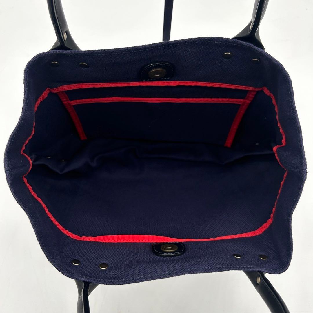 【美品】フェリージ チモッサート トートバッグ 19-1 レザー キャンバス