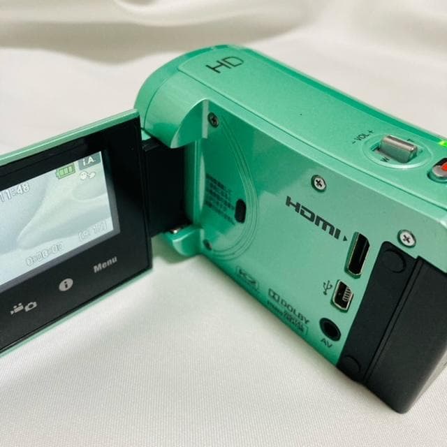 JVC GZ-N1 グリーン ビデオカメラ 希少