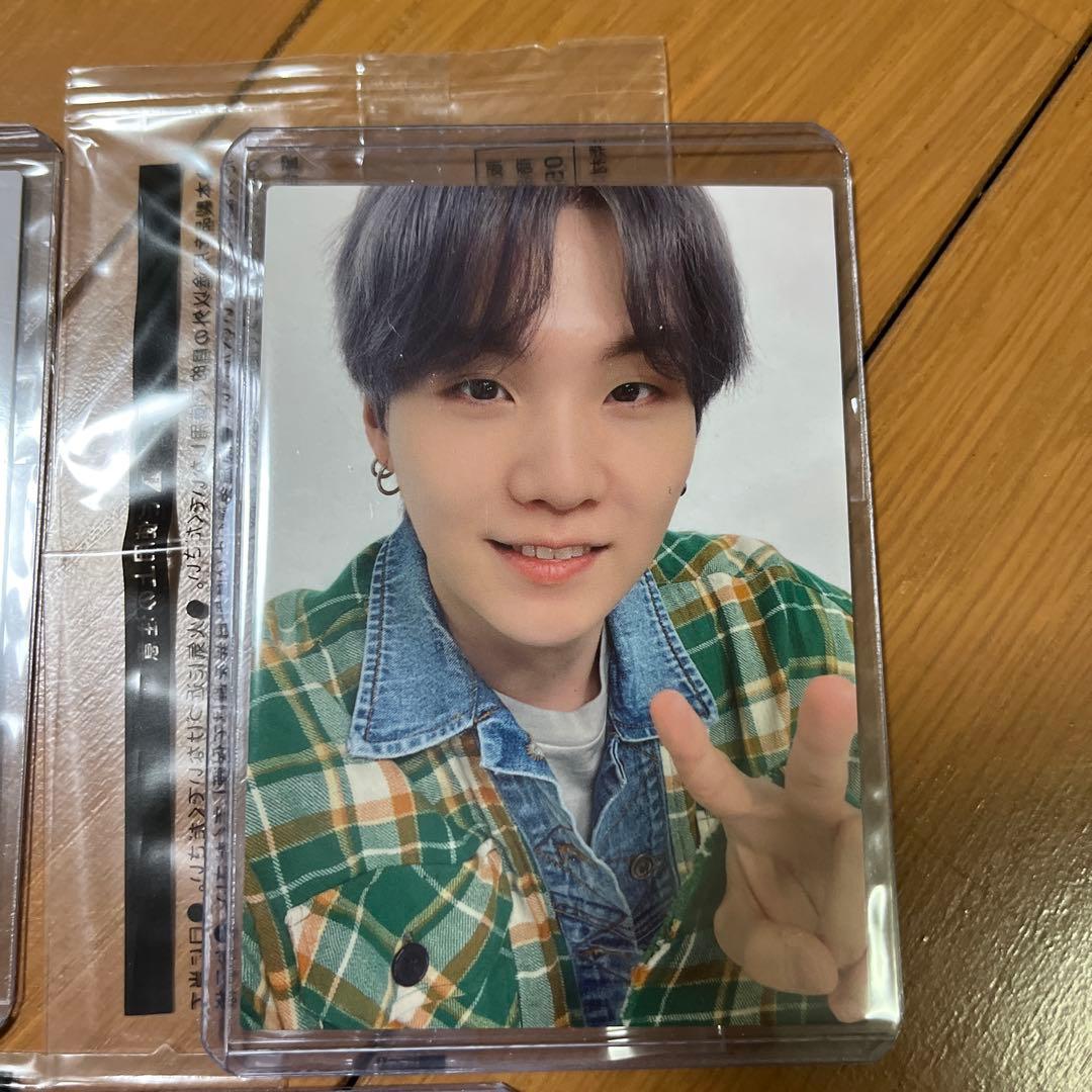 BTS ジャパン　FC フォーチュンボックス　トレカ　ユンギ　コンプ　ケース付き