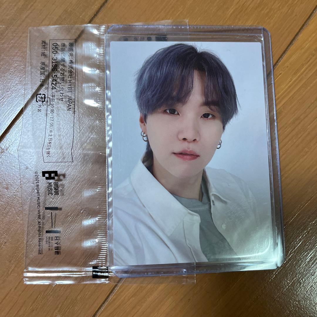 BTS ジャパン　FC フォーチュンボックス　トレカ　ユンギ　コンプ　ケース付き