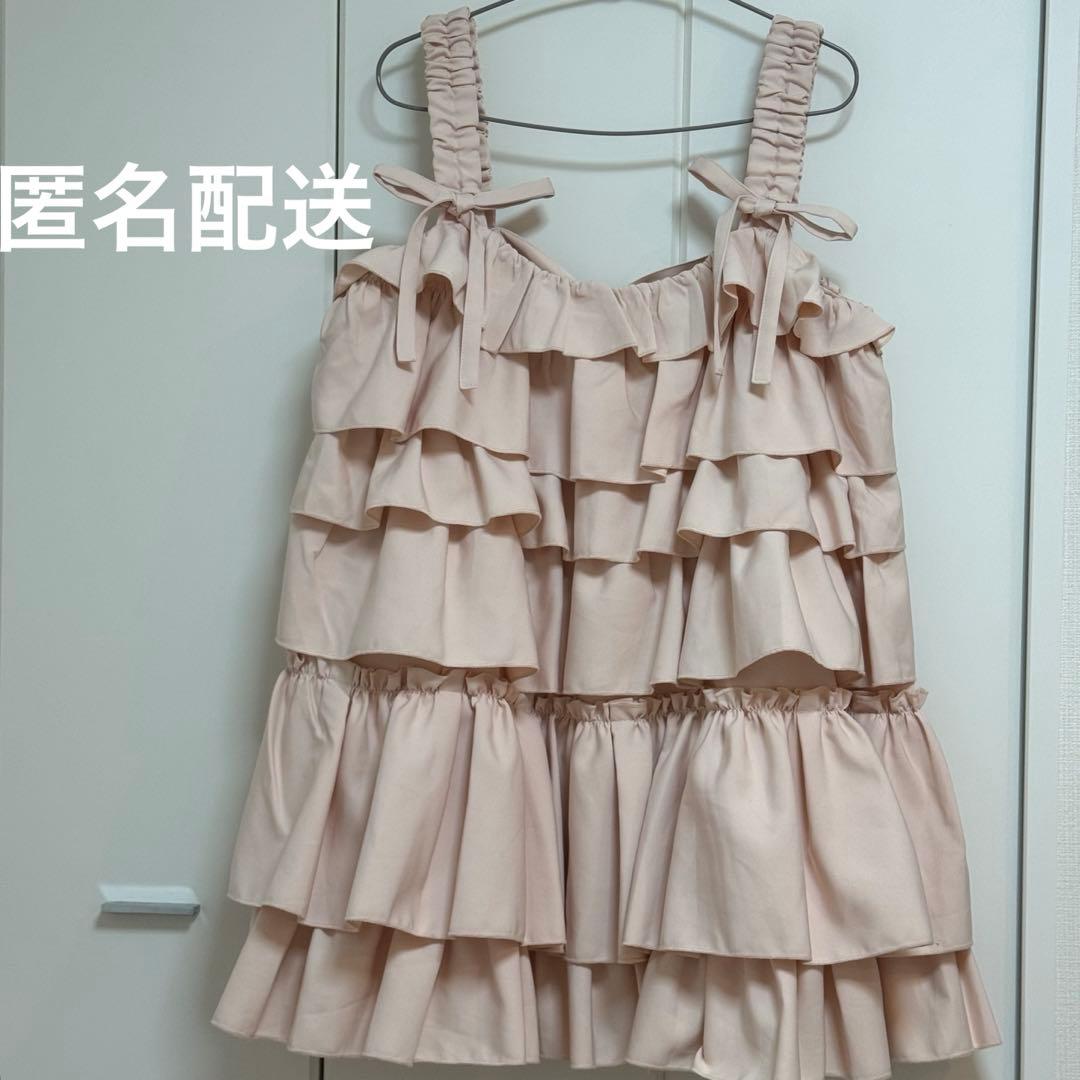 ホイップクリームミニワンピース merry jenny