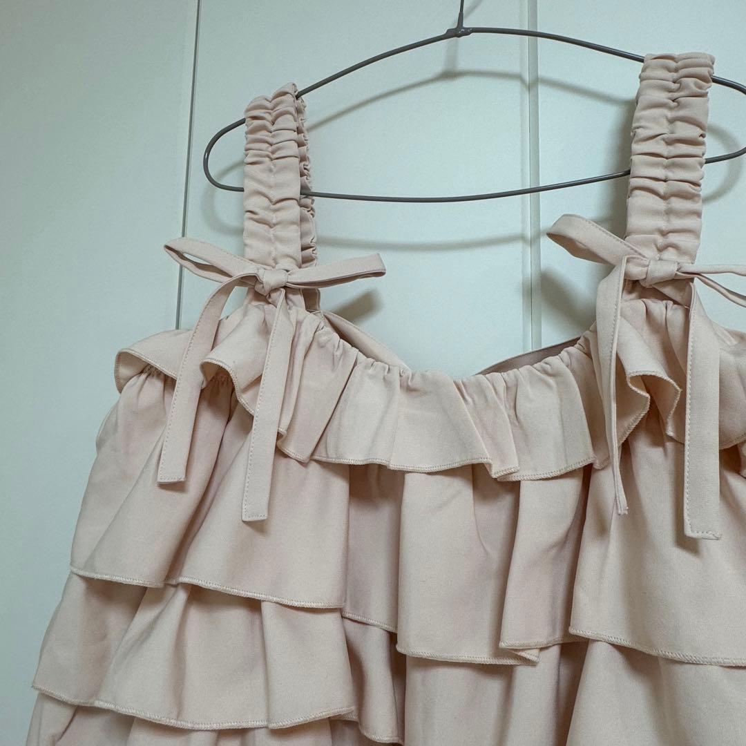 ホイップクリームミニワンピース merry jenny