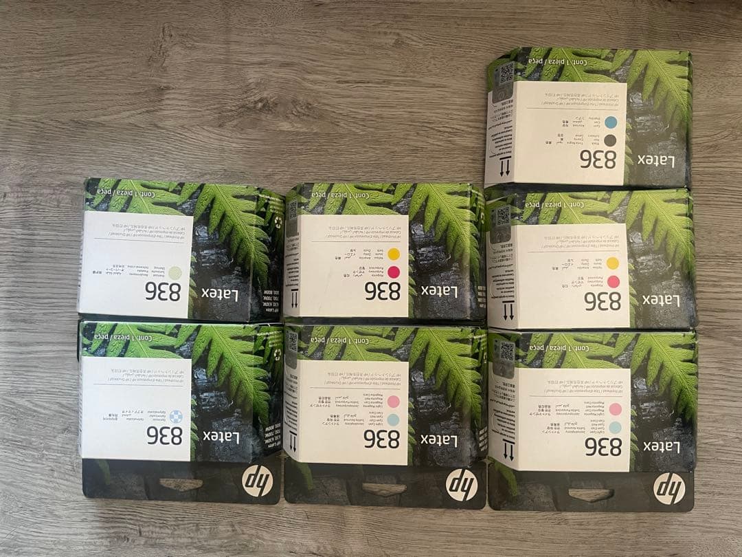 HP 836 インクカートリッジ 7個セット