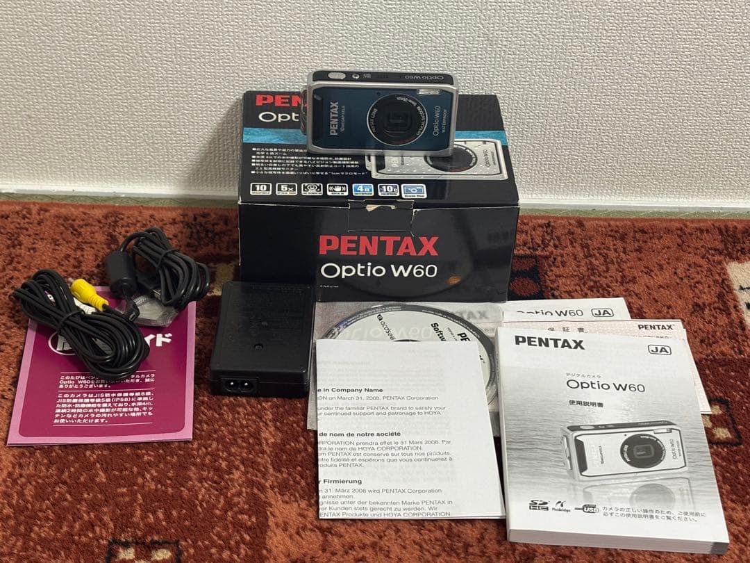 PENTAX Optio W60 10メガピクセル 防水