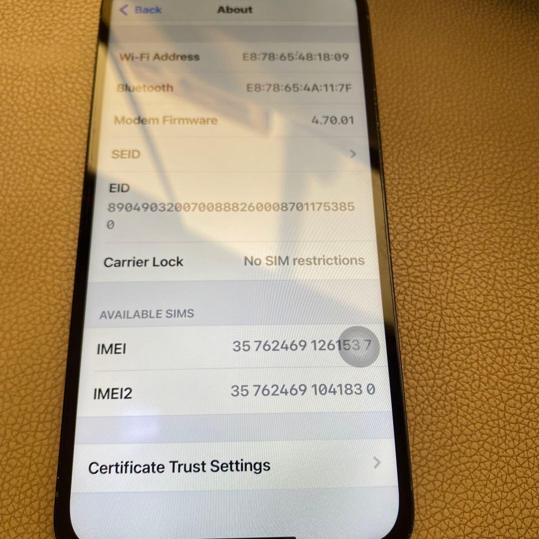 Apple iPhone 13 Pro Max 256GB リームーフ