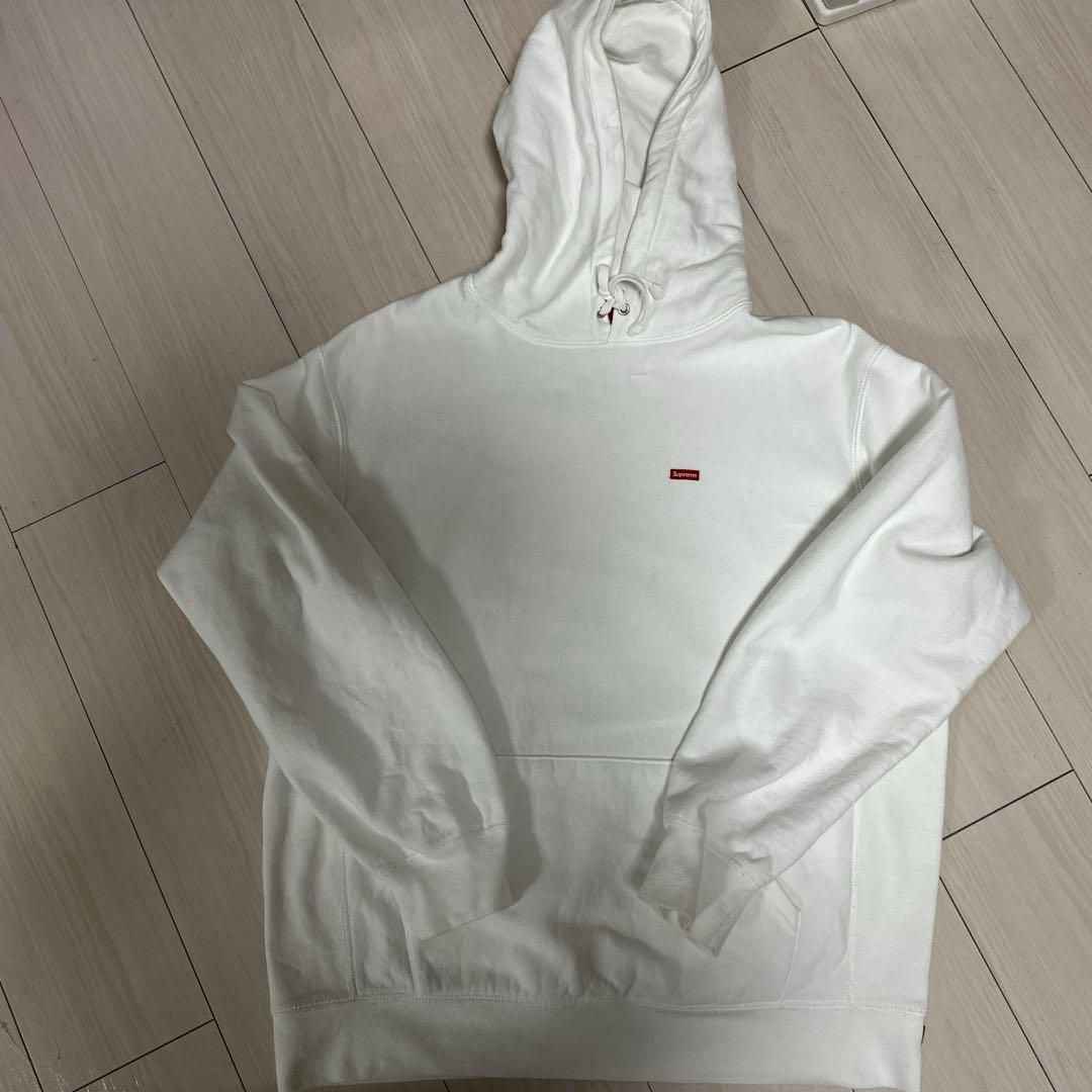 supreme スモール ボックスロゴ シュプリーム パーカー