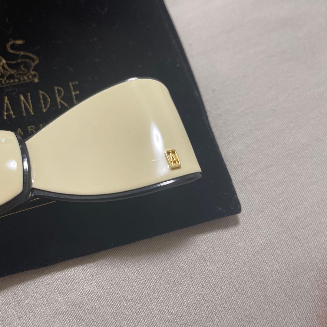 アレクサンドルドゥパリ リボン バレッタ リズレ