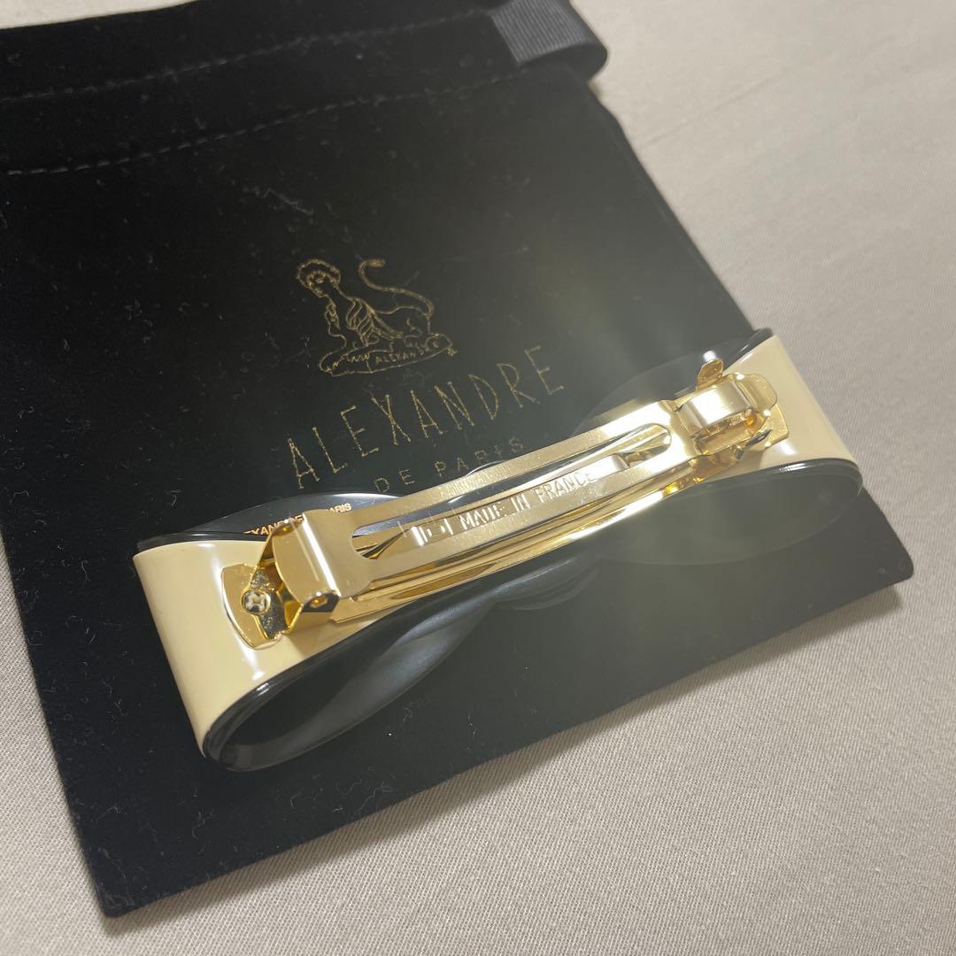 アレクサンドルドゥパリ リボン バレッタ リズレ