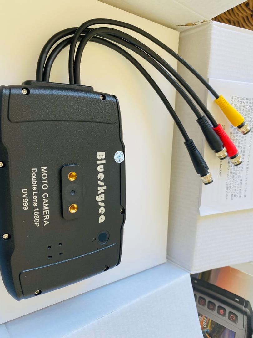 バイク用 ドライブレコーダー 多機能 全体防水防塵 前後カメラ