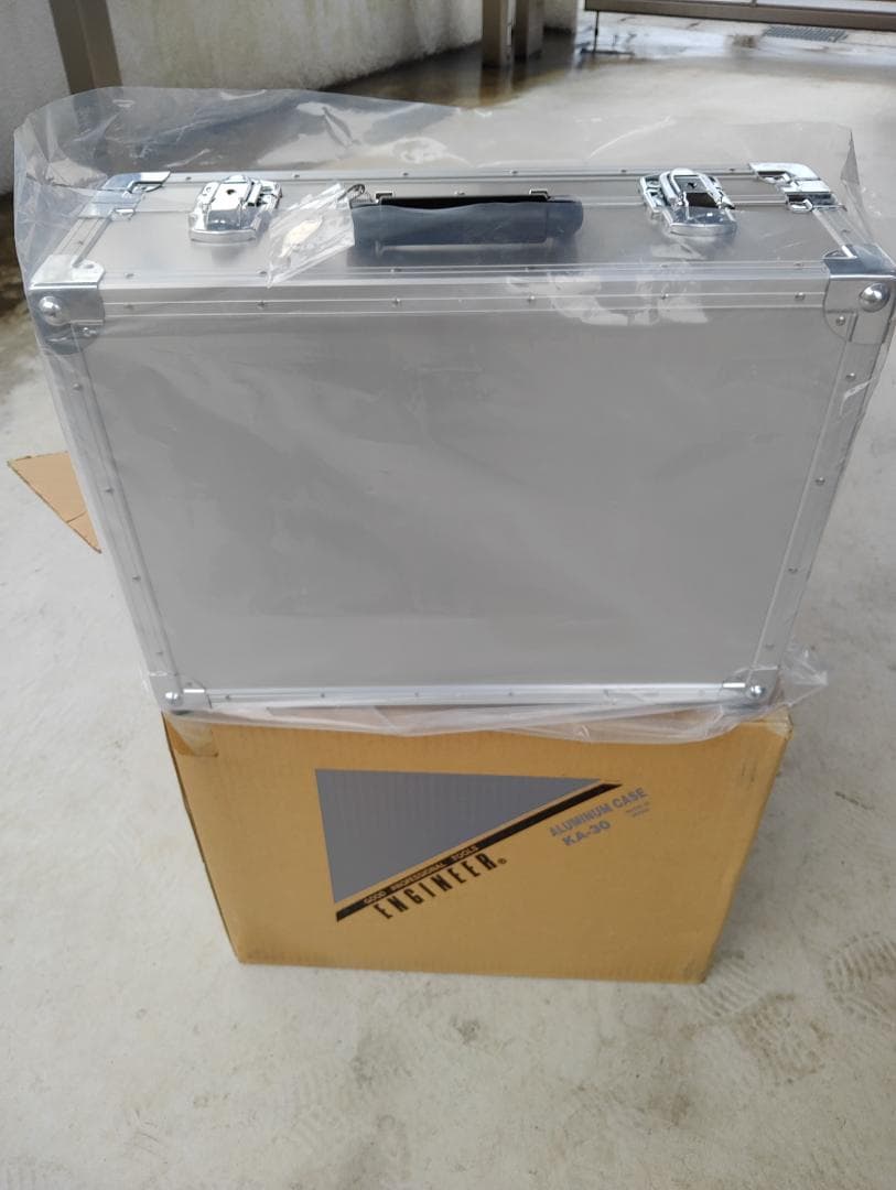 ◆新品◆エンジニア◆アルミケース◆工具箱◆カギ付 ◆オプション含む3点セット◆