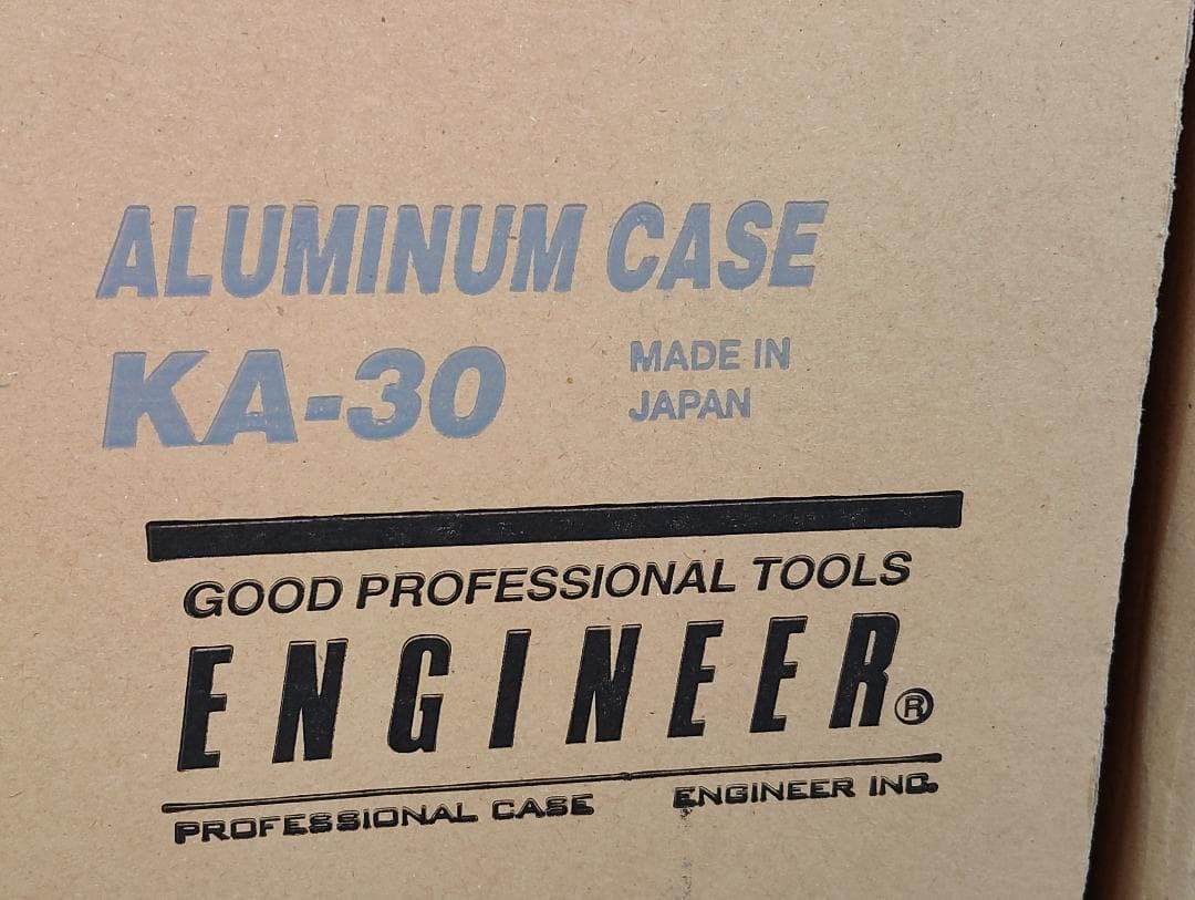 ◆新品◆エンジニア◆アルミケース◆工具箱◆カギ付 ◆オプション含む3点セット◆