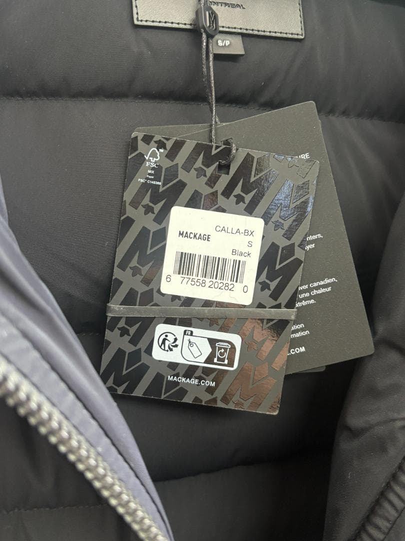 【週末まで値下げ】マッカージュ カーラ ダウン Mackage CALLA