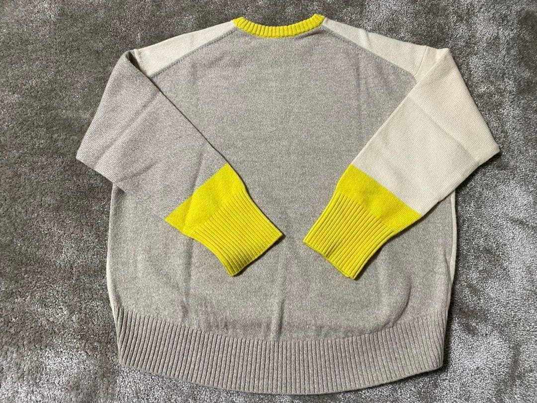 トゥモローランド マカフィー ニット（イエロー＆グレー）