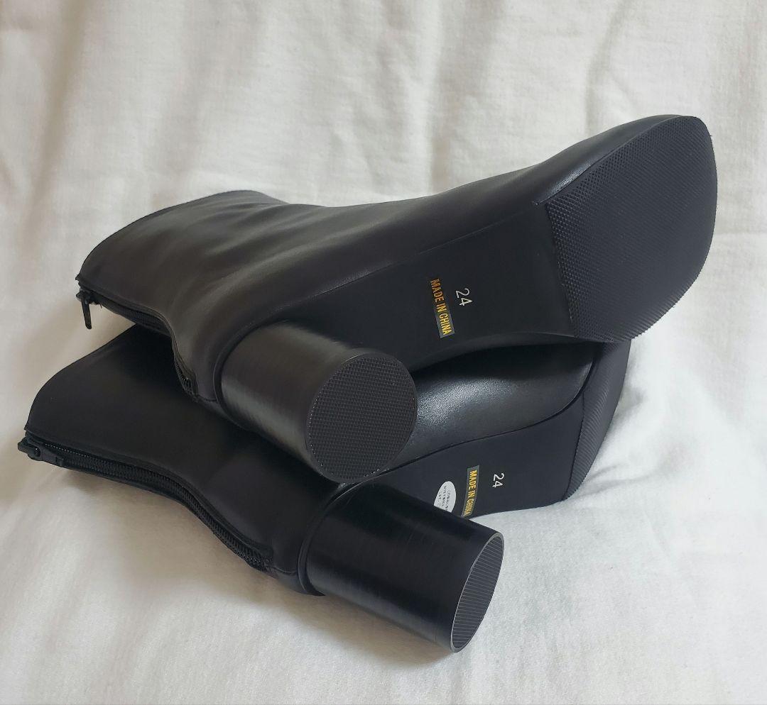 SLOBE IENA / スローブイエナ スクエアトゥショートブーツ