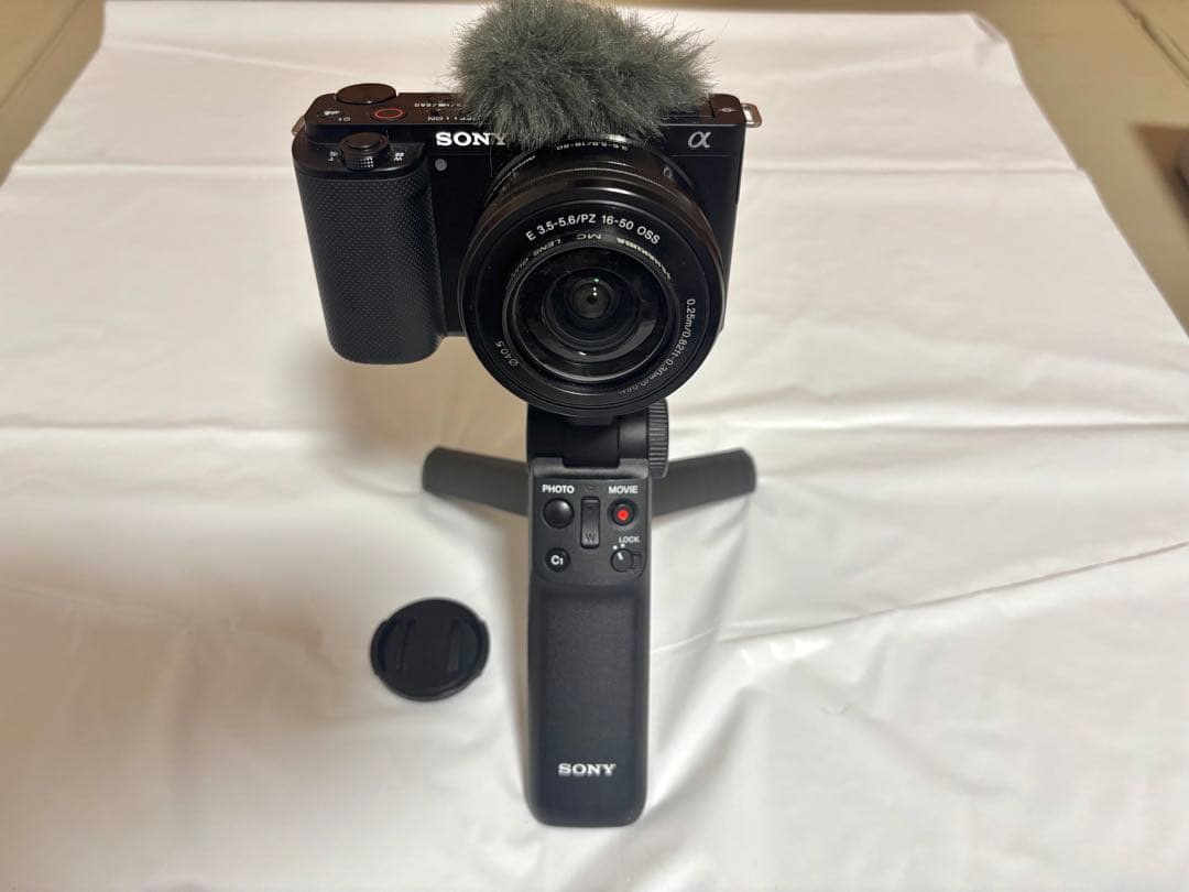 SONY ZV-E10ミラーレス一眼レンズ2つ付き（16-50mm,210mm)