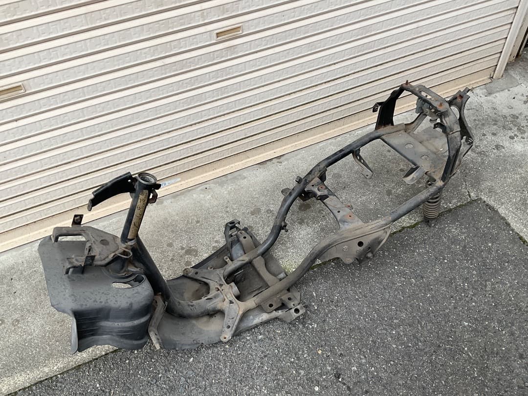 N*様 ヤマハ　スーパージョグZR 3YK 純正フレーム