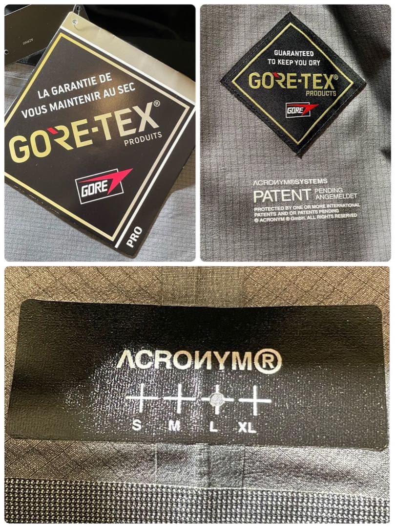 極希少 未使用 ACRONYM Gore-Tex Interops Parka