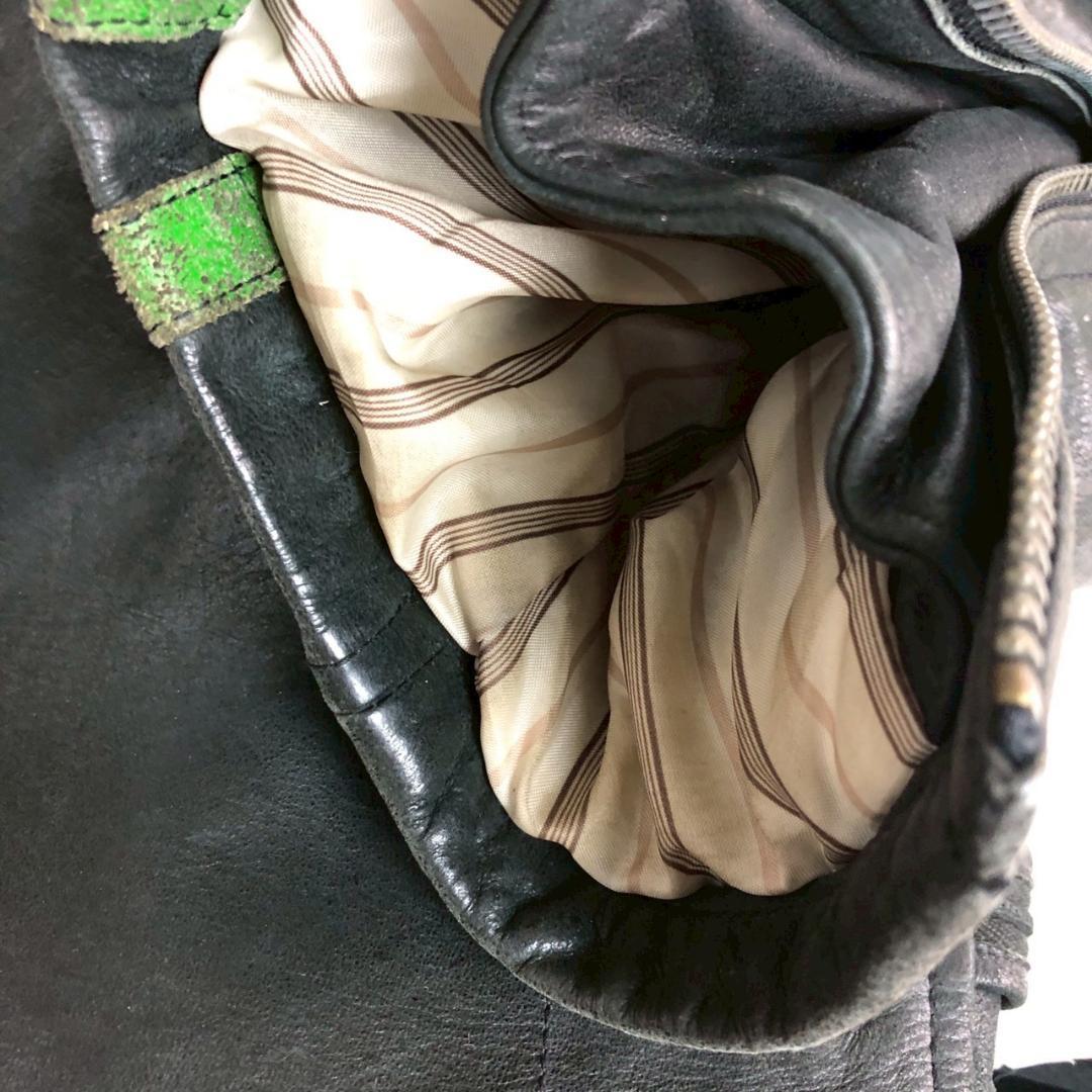 DIESEL ディーゼル レザー ジャケット ブラック メンズ ブランド