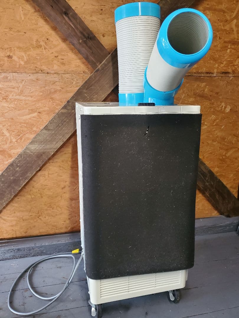 熱中症予防 ナカトミN407-R　排熱ダクト付きスポットクーラー家庭用 業務用