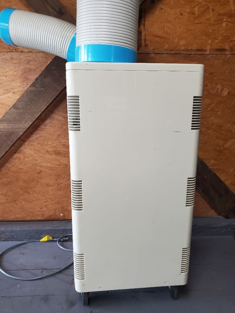 熱中症予防 ナカトミN407-R　排熱ダクト付きスポットクーラー家庭用 業務用