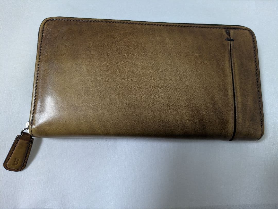 ✨極美品✨ベルルッティ　ガスパール　ラウンドジップ長財布　レザー　ブラウン