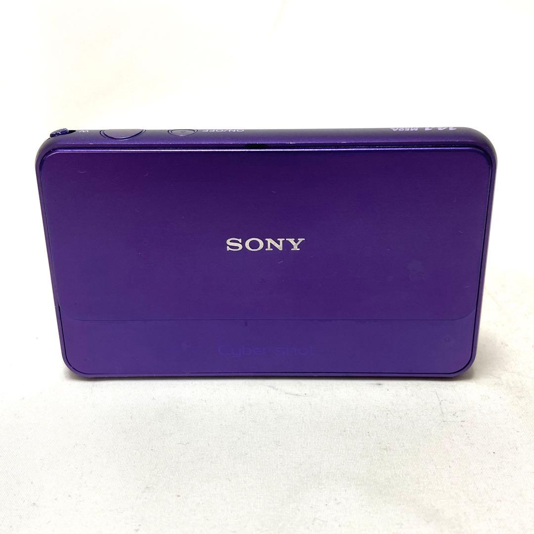 SONY Cyber-shot DSC-T99 パープル 14.1 メガピクセル