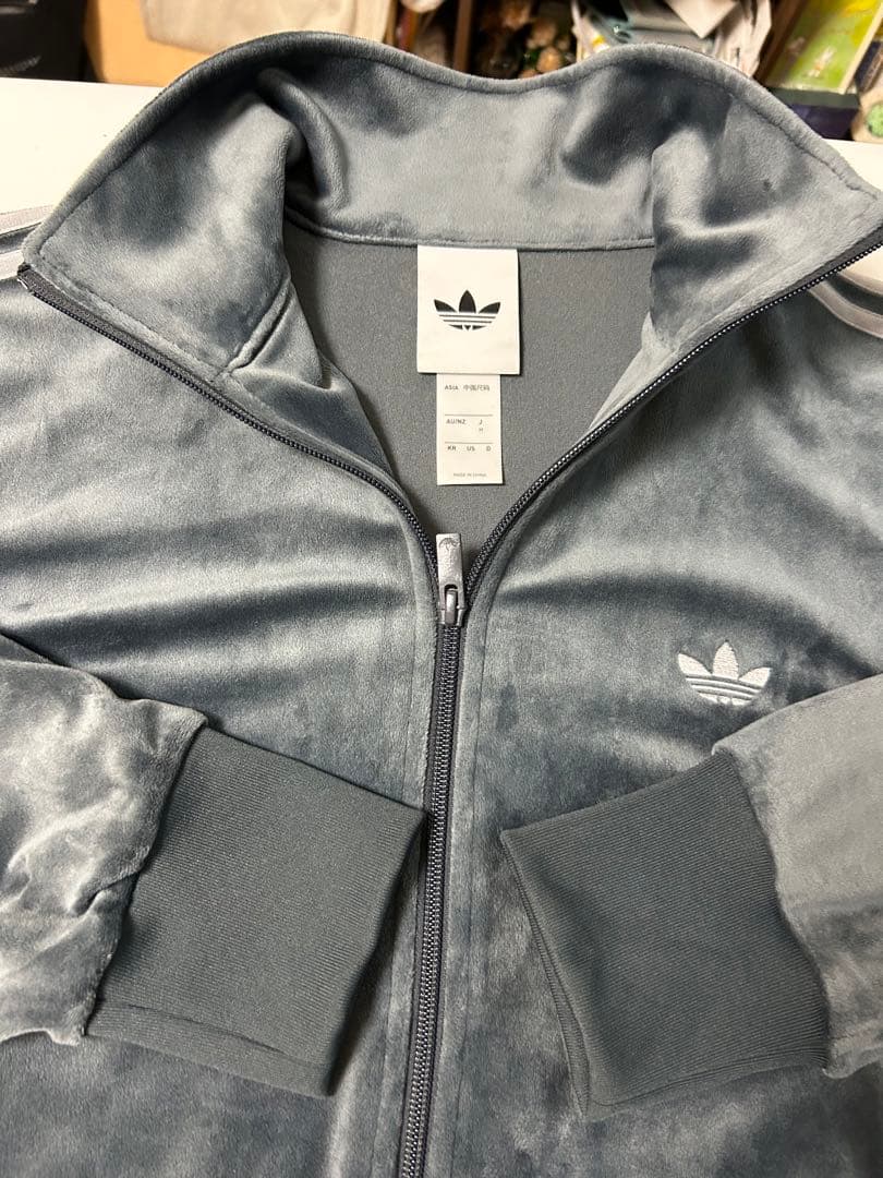 ジャケット・アウター adidas FIREBIRD VELOUR TRACKTOP