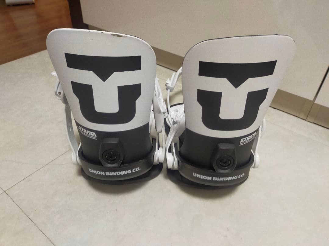 UNION BINDING CO. STRATA ホワイト/ブラックSサイズ