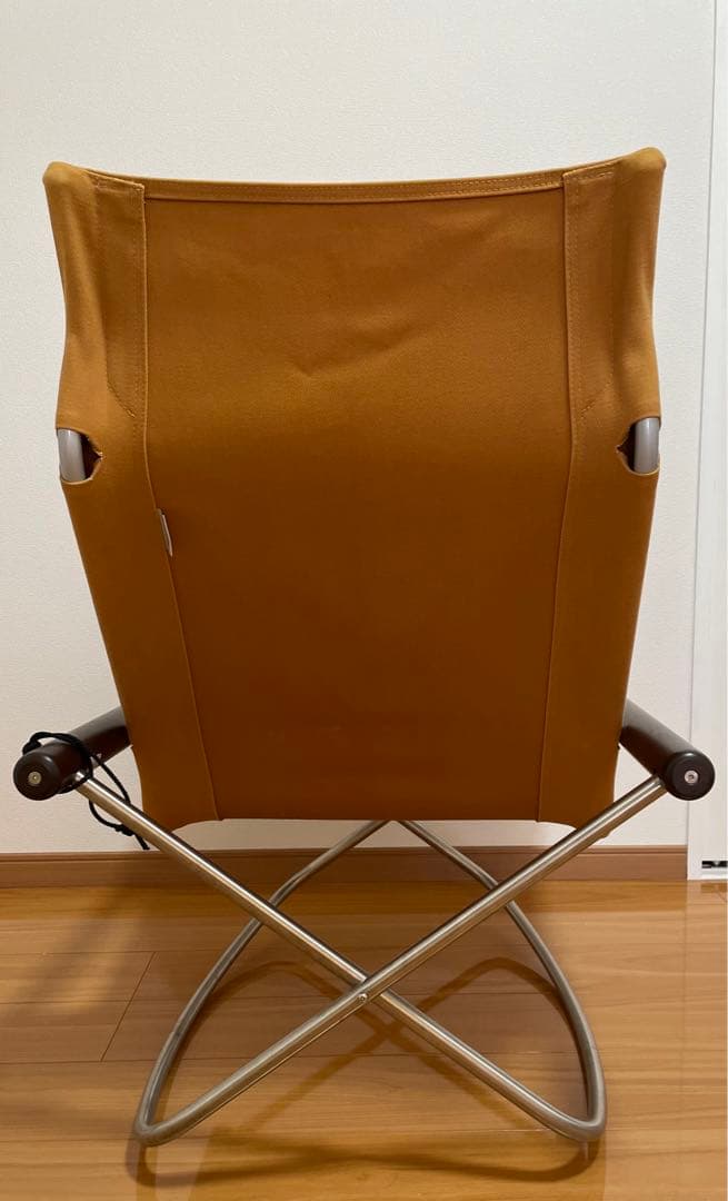 ニーチェアX ロッキング Nychair ダークブラウン　キャメル