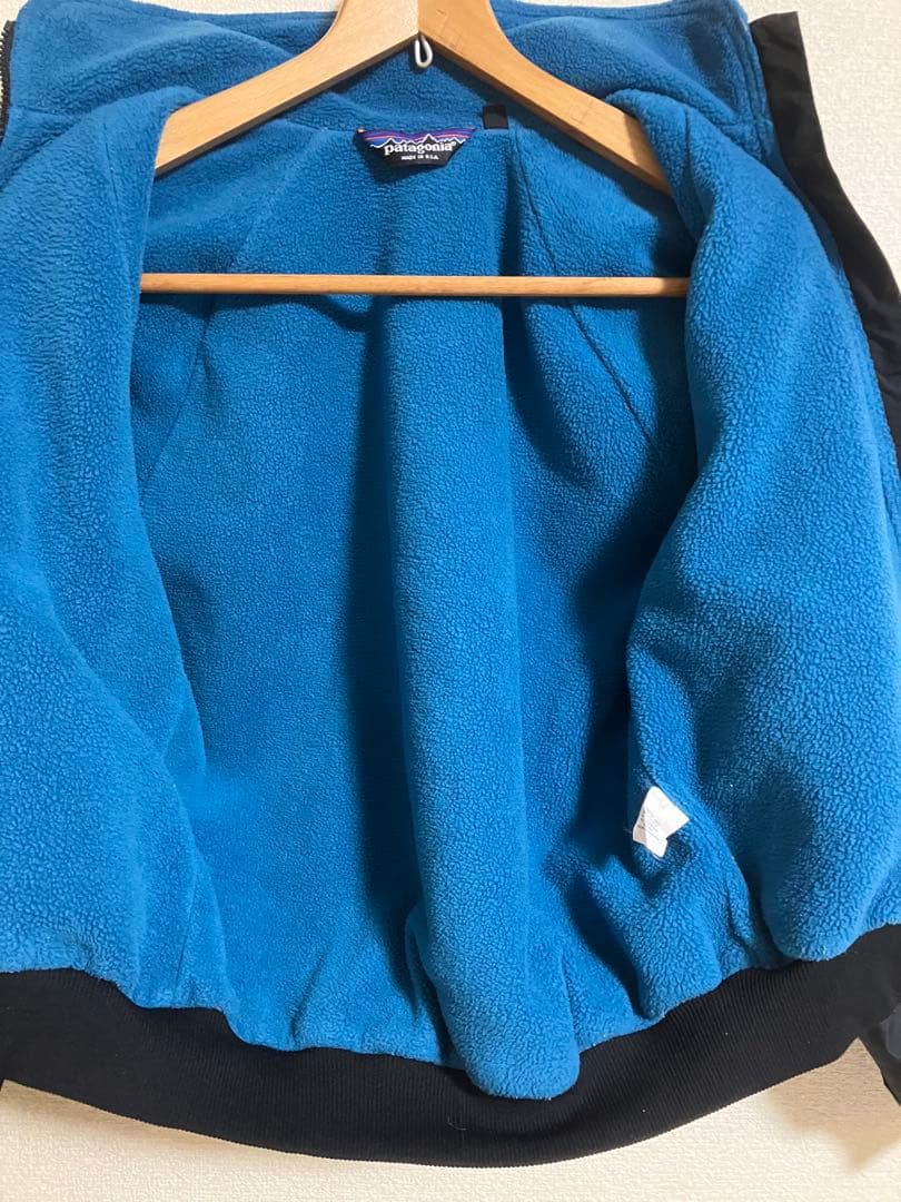 パタゴニア USA製BLACKシェルドシンチラ