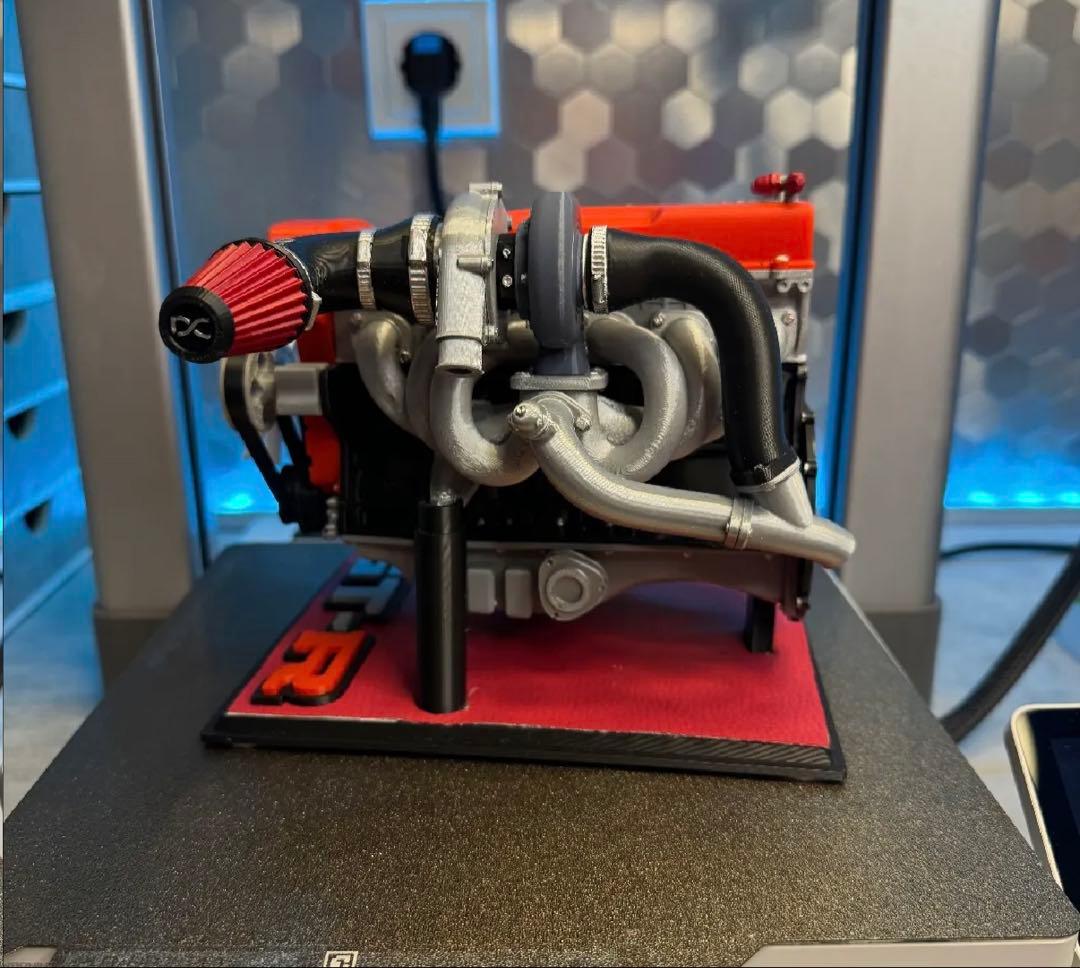 日産　NISSAN RB26 エンジン　オブジェ　3Dプリンター 製造