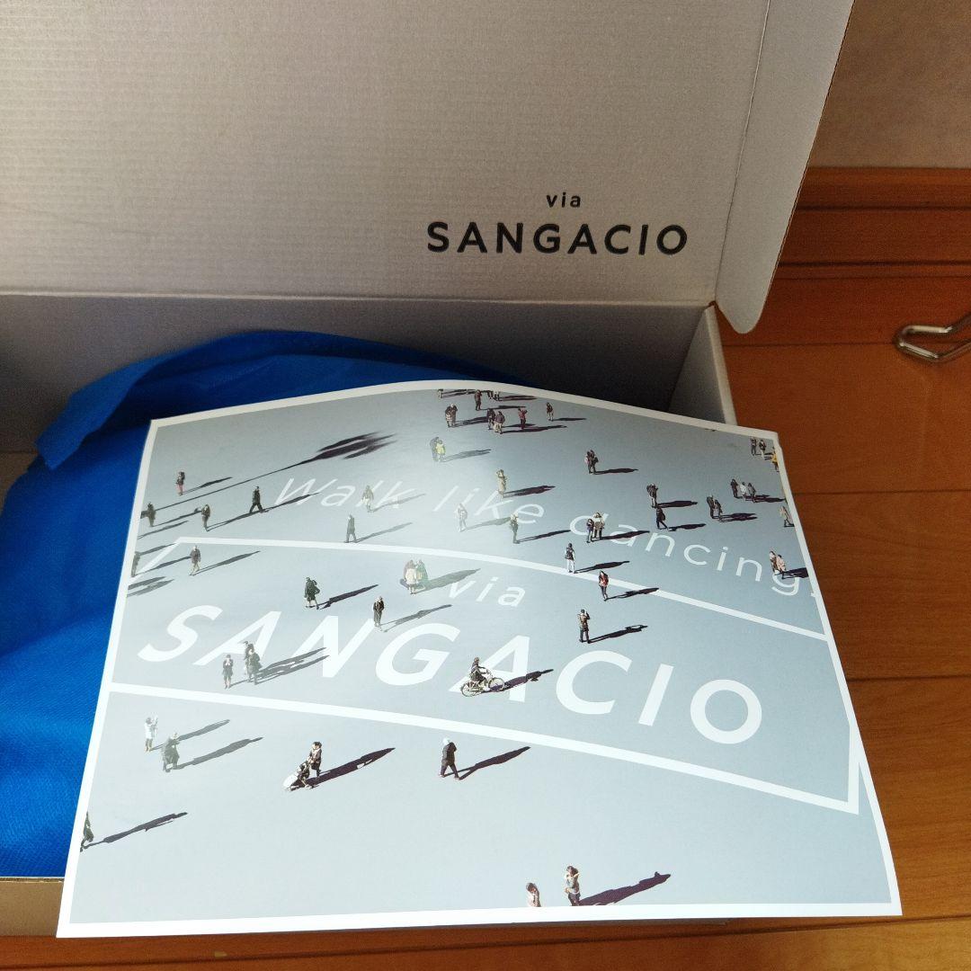 via SANGACIO スニーカー ホワイト/グレー