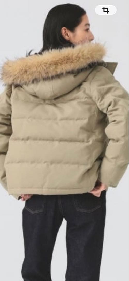 りりえりー様お取り置き　DANTON DOWN JACKTE 25AW ベージュ