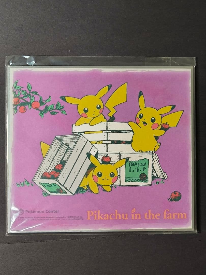 ポケモン 色紙アート ピカチュウ イン ザ ファーム 4種類 グッズまとめ売り
