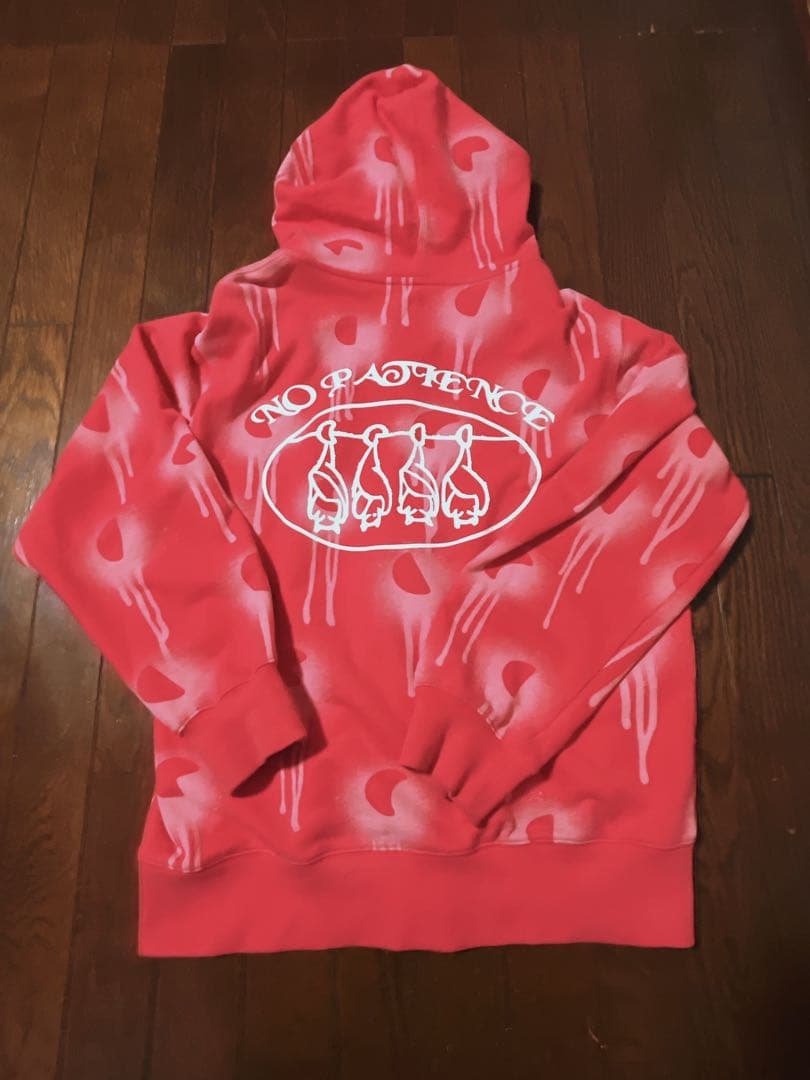 NO PATIENCE パーカー 完売 ヤンパト Yvng Patra