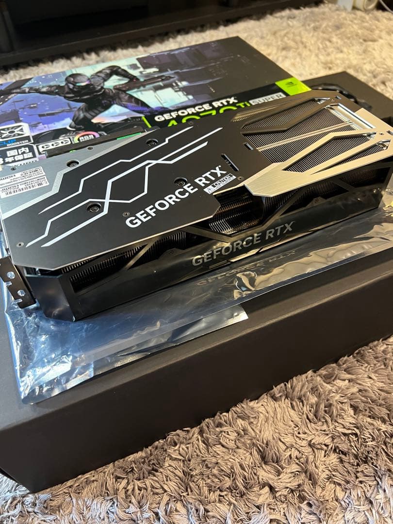 玄人志向　RTX4070TI super 新品同様