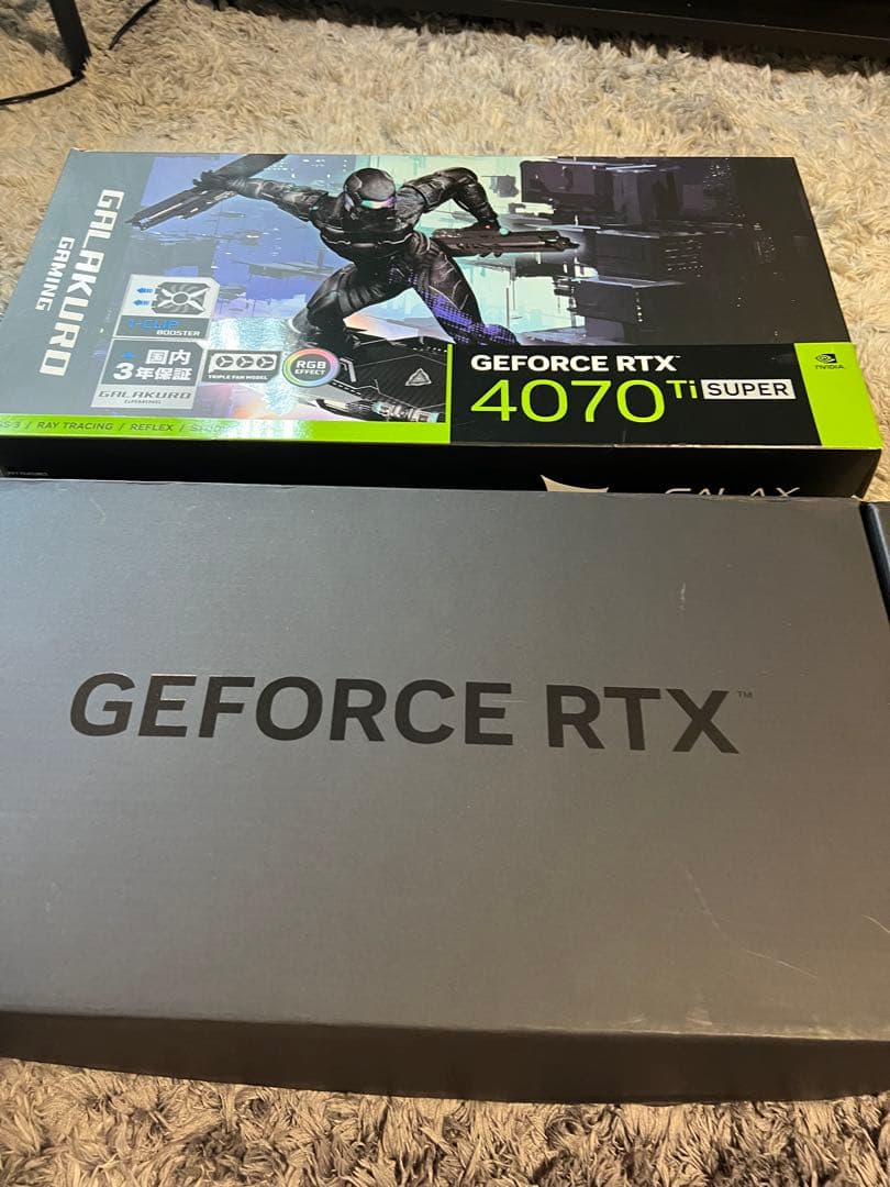 玄人志向　RTX4070TI super 新品同様