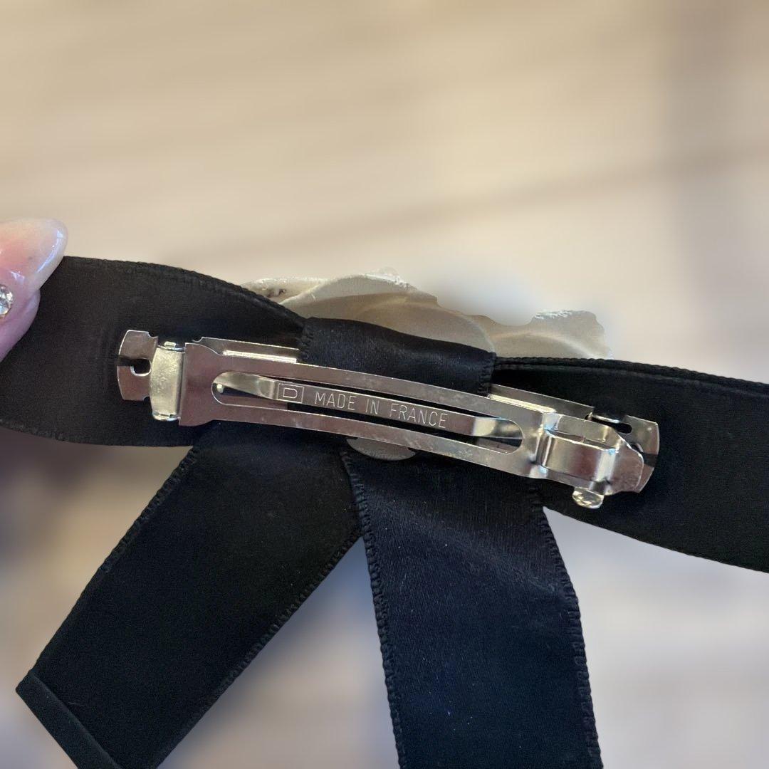 CHANEL カメリア　バレッタ