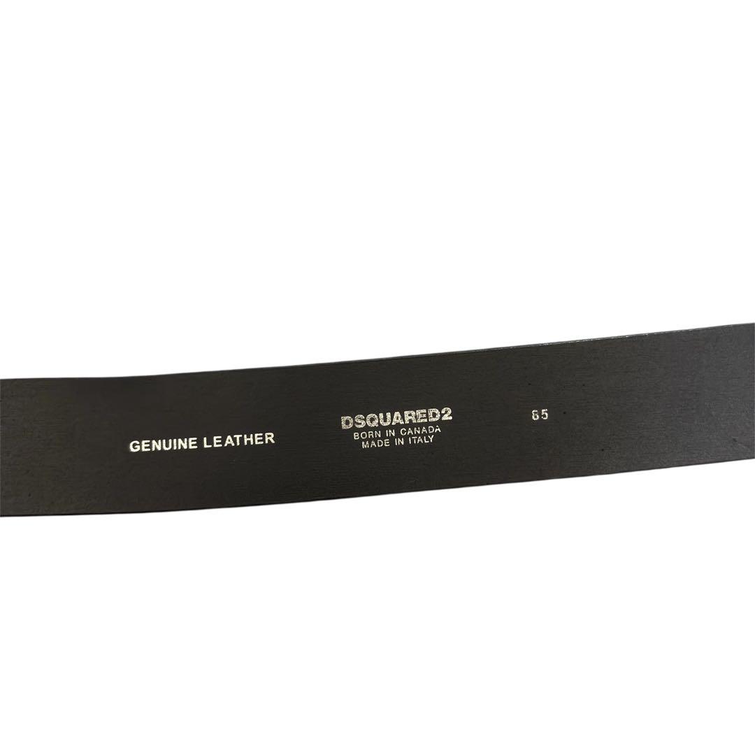 小物 DSQUARED2 GENUINE LEATHER buckle belt