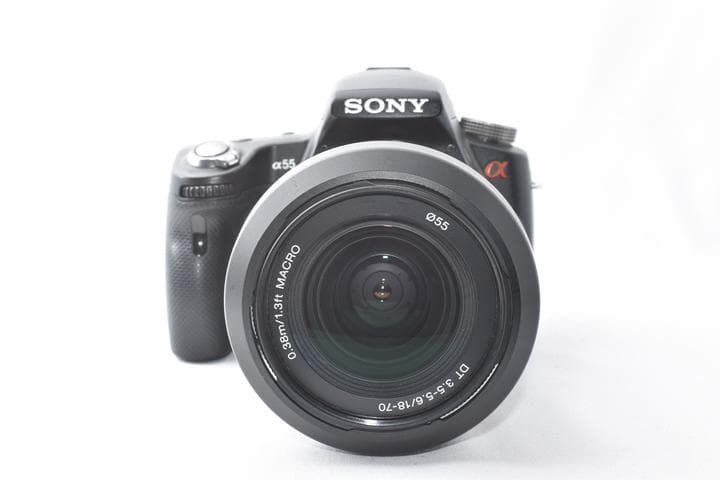 SONY デジタル一眼レフ α55 ズームレンズキット