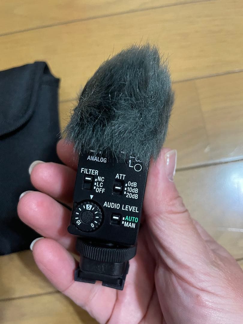 SONY ショットガンマイクロホン　ECM-B1M