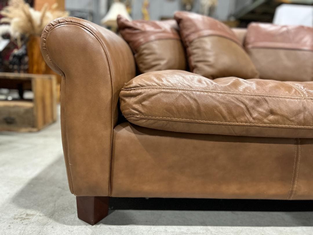 HALO / ハロ｜GIL ギルソファ｜1.5P レザー ラブソファ｜総本革