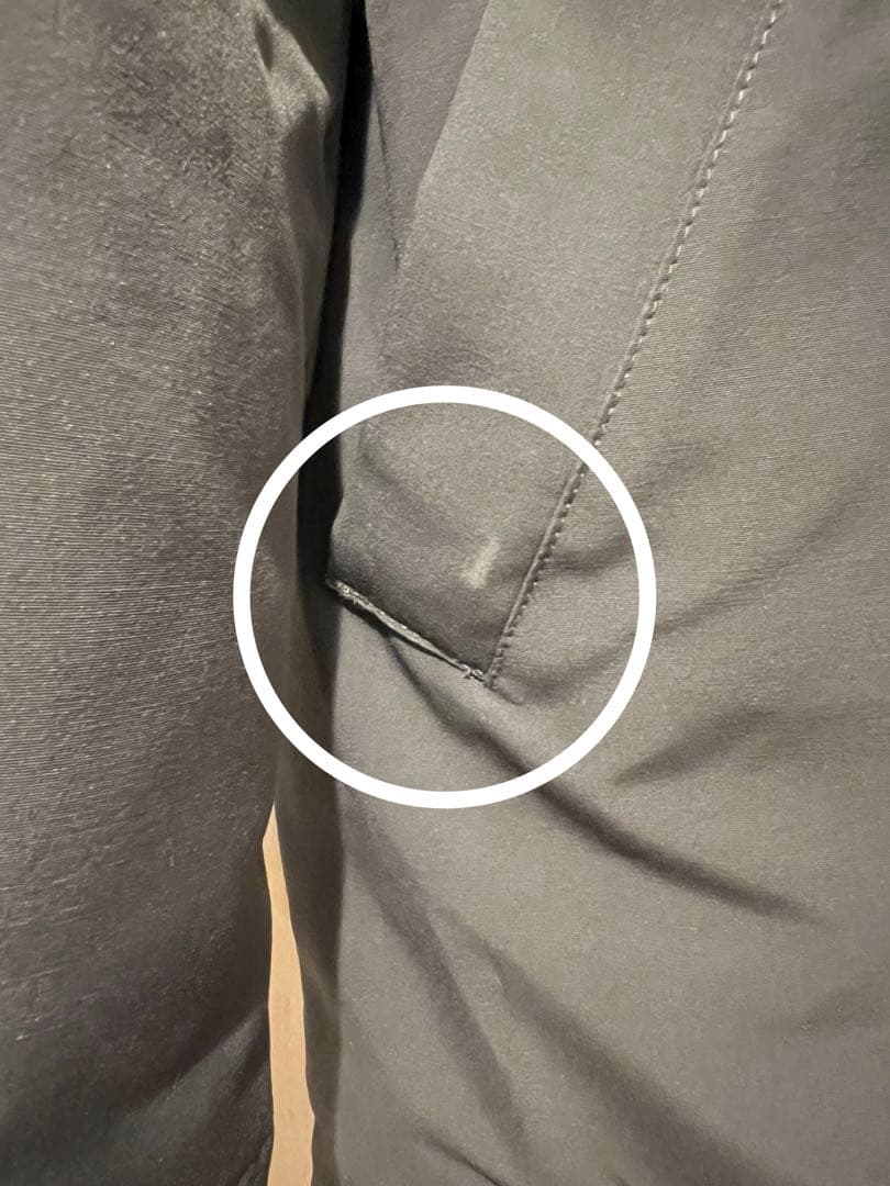 カナダグース ダウン グレー M 美品 グラファイト ファー モッズ　セール