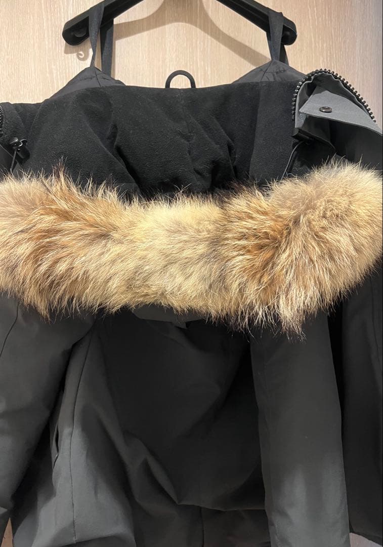 カナダグース ダウン グレー M 美品 グラファイト ファー モッズ　セール